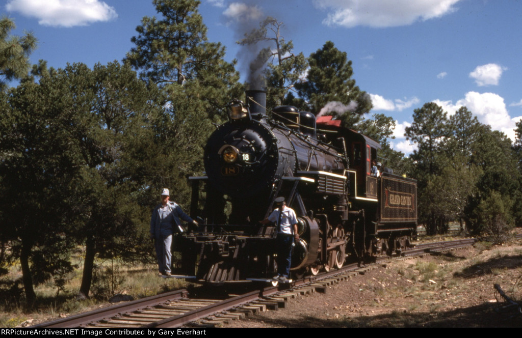 GCRY 2-8-0 #18 - Grand Canyon Rwy